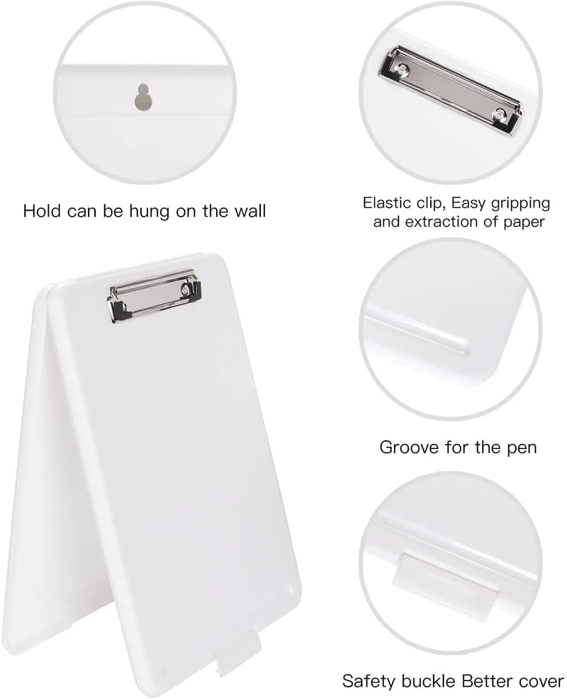 File Storage Pad | Clipboard with Storage | Exam Writing Pad