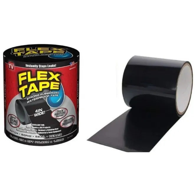 PVC Rubberized Water Leakage Flex Tape – Waterproof Instant Sealing Tape for Cracks, Pipes & Roof Leaks