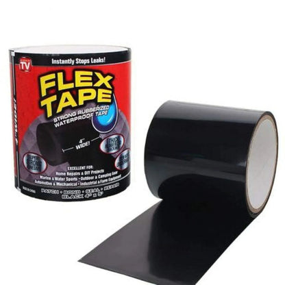 PVC Rubberized Water Leakage Flex Tape – Waterproof Instant Sealing Tape for Cracks, Pipes & Roof Leaks