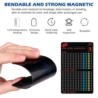 Magnetic Gas Level Indicator | LPG, Butane & Propane Gas Checker