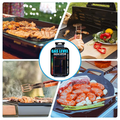 Magnetic Gas Level Indicator | LPG, Butane & Propane Gas Checker