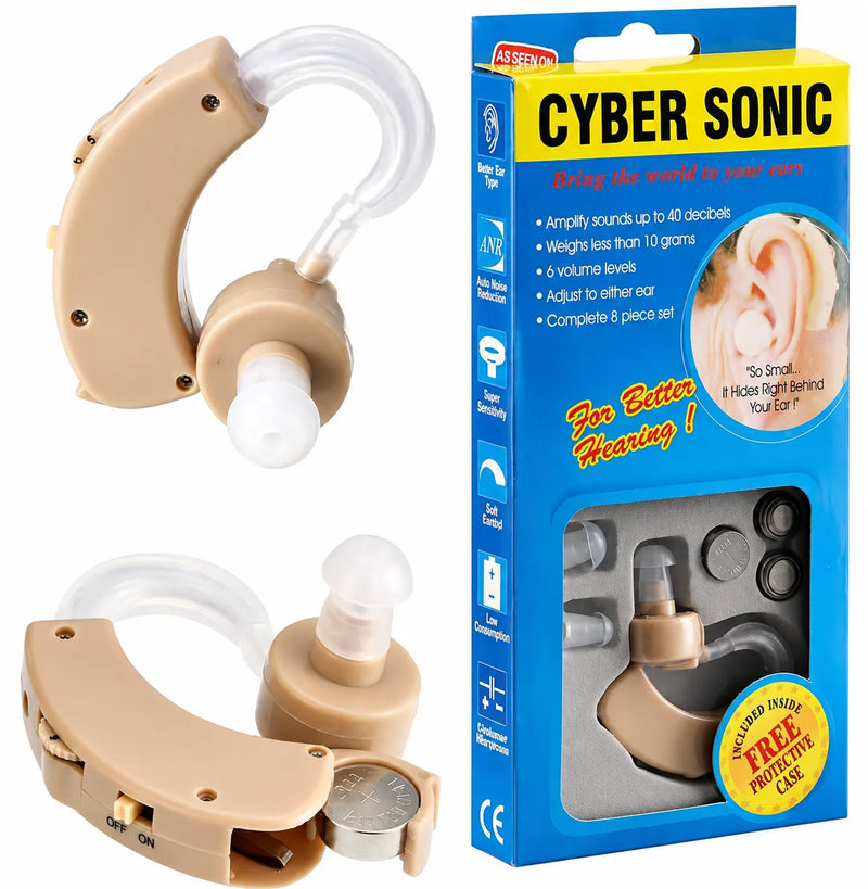 Advanced Hearing Aid – Adjustable Volume, Noise Reduction & Comfortable Fit