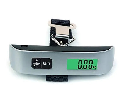 LCD Digital Luggage Scale | Portable Travel Bag Weight Checker with LCD Display