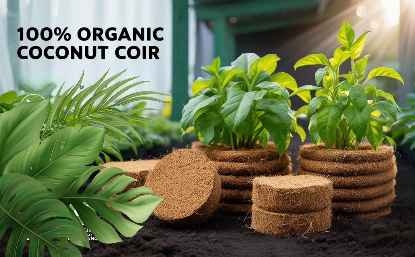 Organic Coconut Coir for Plants – Eco-Friendly Growing Medium for Healthy Plant Growth