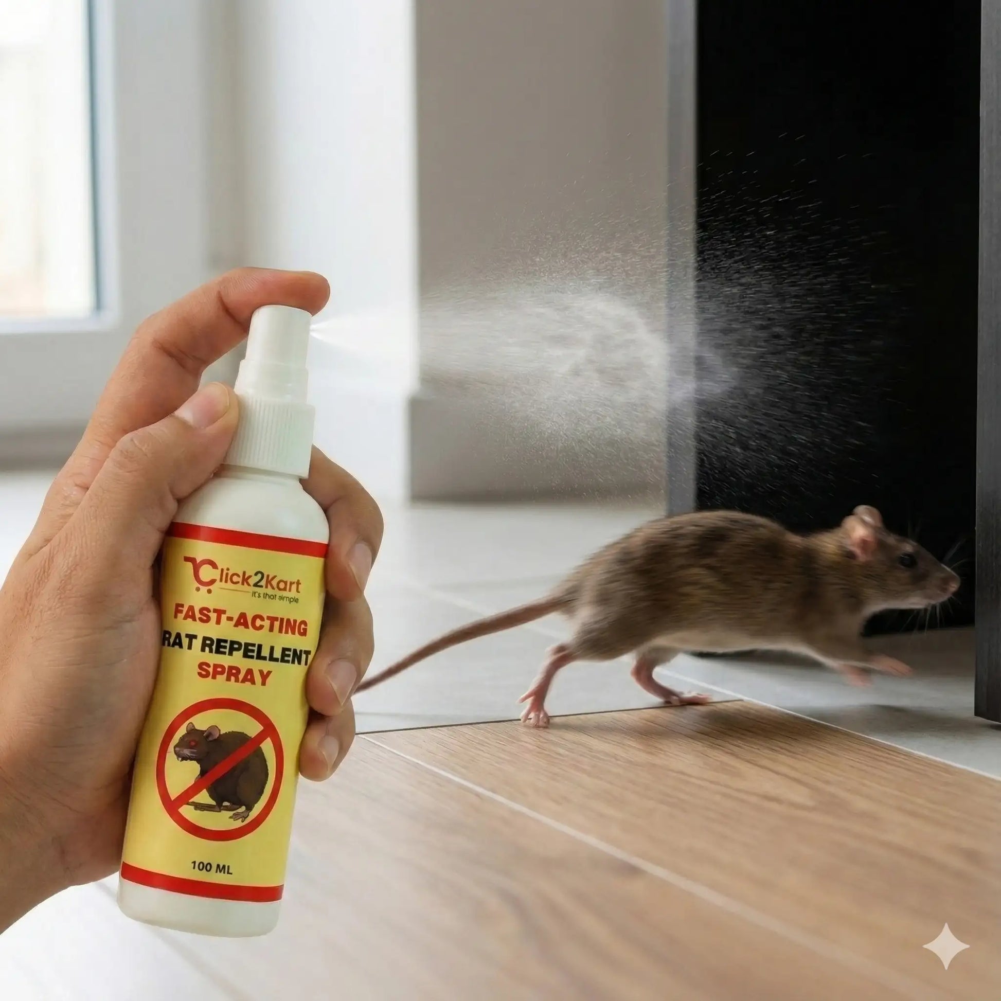 Fast-Acting Rat Repellent Spray | Herbal Rodent Control | Safe Home ...