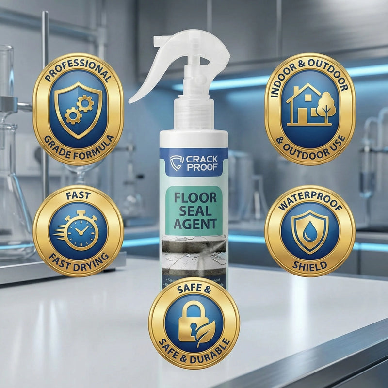 Floor Seal Agent | Waterproof Crack Repair Spray for Floors