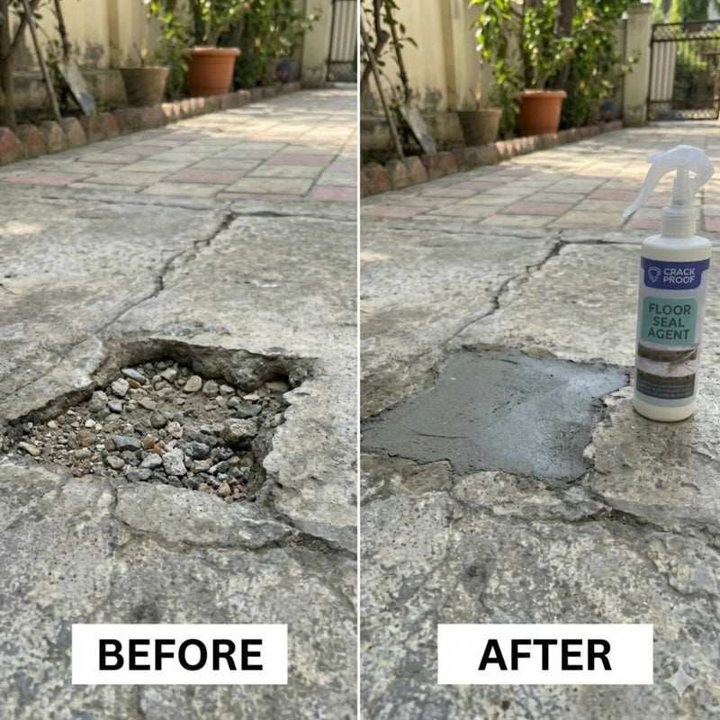 Floor Seal Agent | Waterproof Crack Repair Spray for Floors