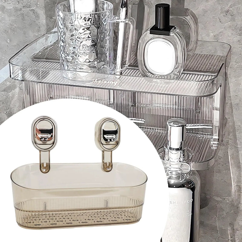 Bathroom Storage Shelf Rack | Wall Mount Organizer for Bathroom & Kitchen Essentials