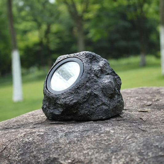 Waterproof Solar Powered Rock Lights for Garden & Home | Energy Saving LED Lamps for Pathway, Lawn, Balcony & Diwali Decoration