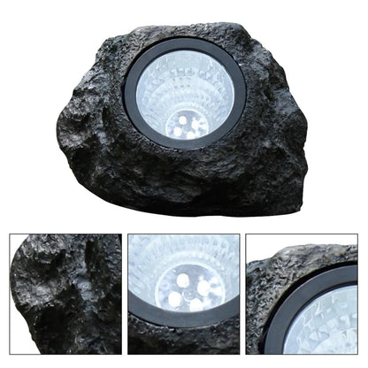 Waterproof Solar Powered Rock Lights for Garden & Home | Energy Saving LED Lamps for Pathway, Lawn, Balcony & Diwali Decoration