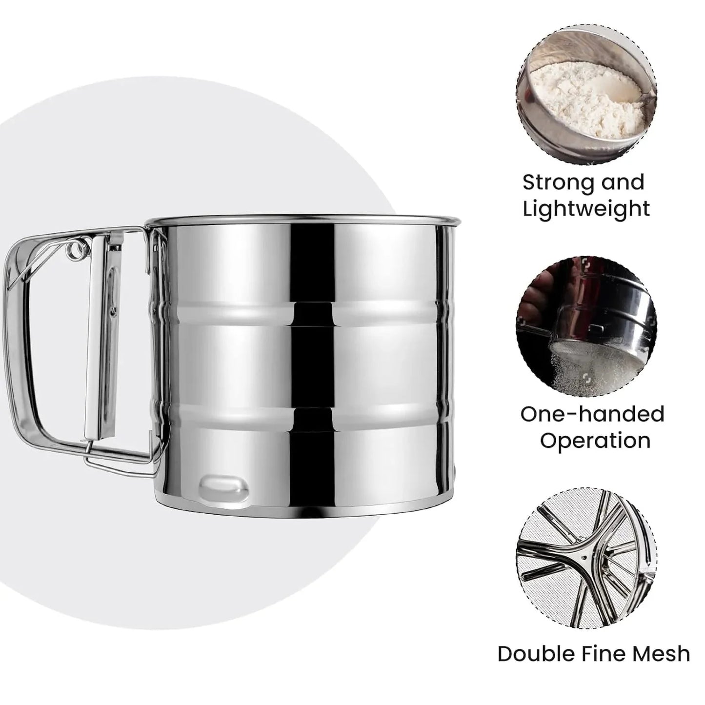 Stainless Steel Flour Sifter