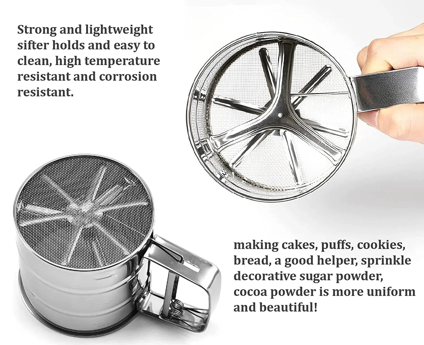 Stainless Steel Flour Sifter