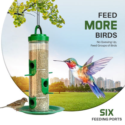Durable Hanging Bird Feeder for Outdoor Use – Attracts Wild Birds