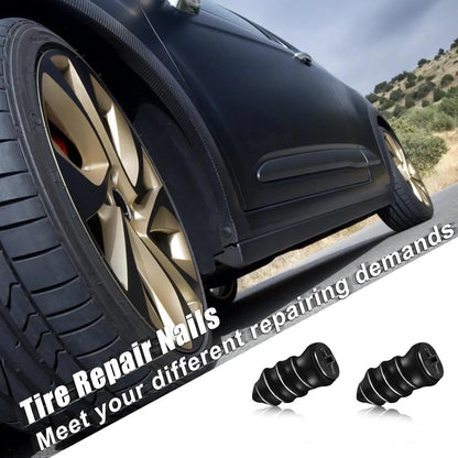 Tyre Puncture Repair Screws | Tubeless Tyre Emergency Repair Kit