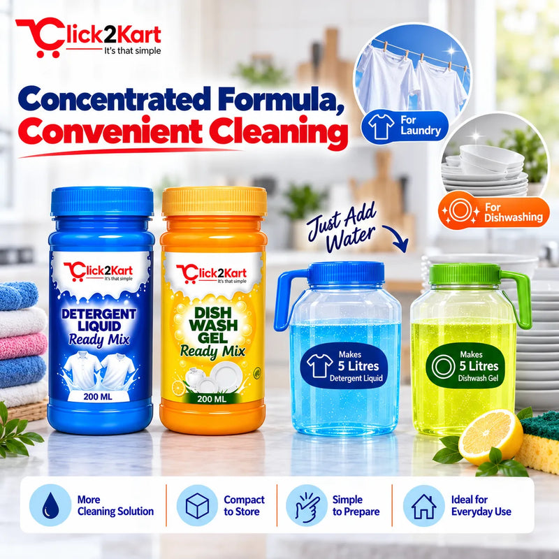 Concentrated Formula, Convenient Cleaning