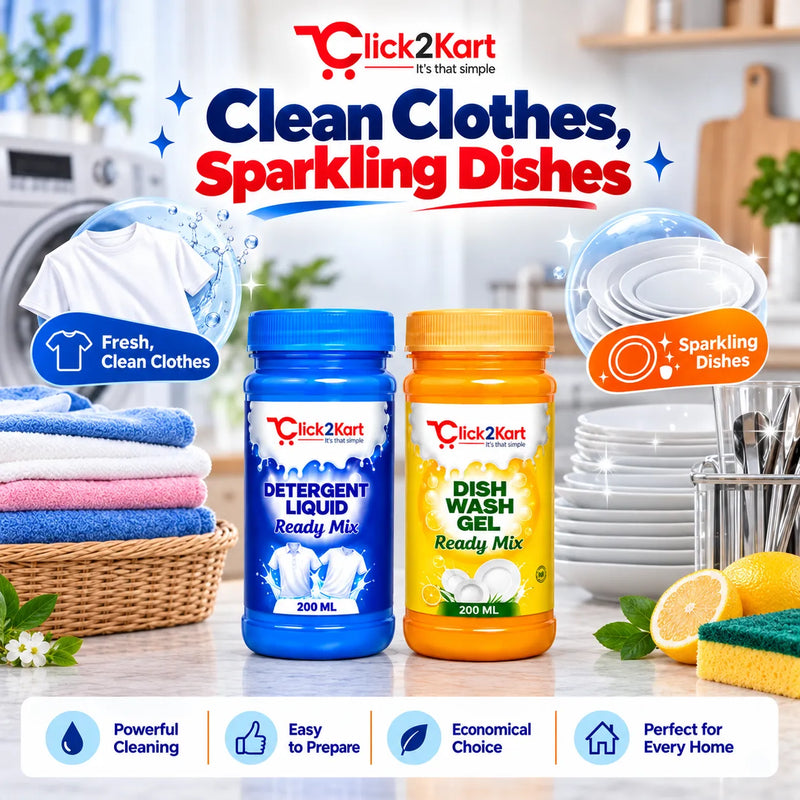 Clean Clothes, Sparkling Dishes