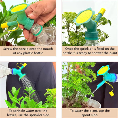 Plant Watering Bottle Sprinkler Cap | Gardening Spray Tool | Portable Watering Can Attachment