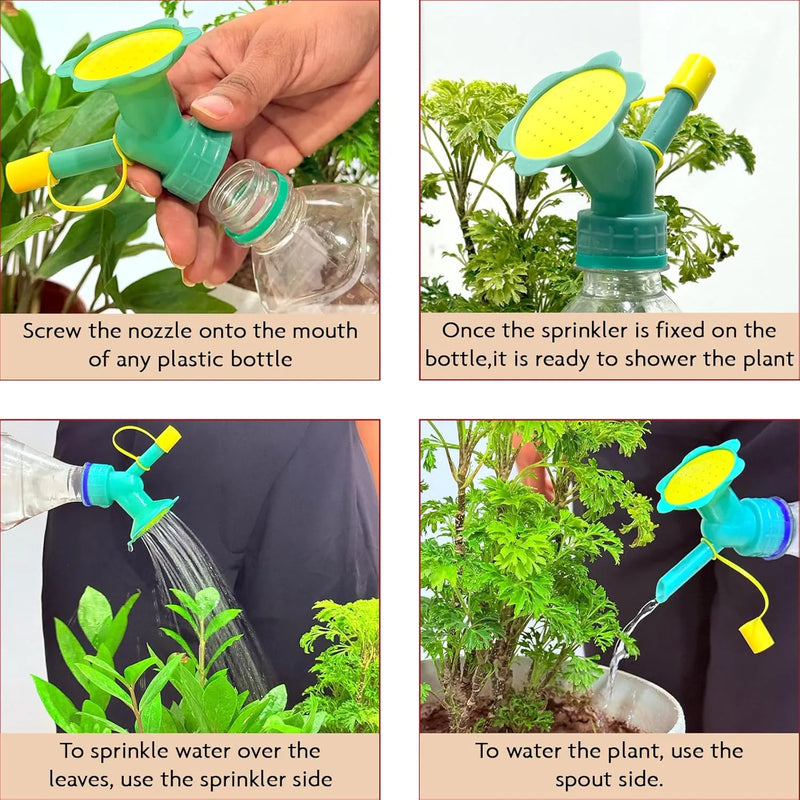 Plant Watering Bottle Sprinkler Cap | Gardening Spray Tool | Portable Watering Can Attachment